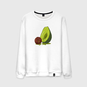Мужской свитшот хлопок с принтом Avocado R.I.P. , 100% хлопок |  | авокадо | арт | веган | вегетарианец | вкусняшка | еда | жиры | зеленый | зож | косточка | милый | овощи | пп | фрукты | юмор