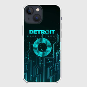 Чехол для iPhone 13 mini с принтом Detroit: Вecome Human ,  |  | 3d | cтать человеком | detroit city | detroit: вecome human | игра | интерактивная | квест | кинематограф | приключения | франция