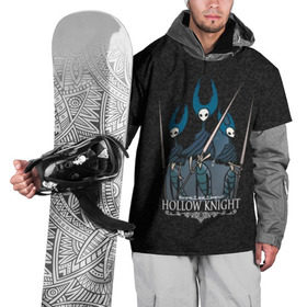 Накидка на куртку 3D с принтом Hollow Knight (Богомол). , 100% полиэстер |  | 3d | cherry magic | hollow knight | mantis | богомол | игра | лорды | полый рыцарь | холлоу найт