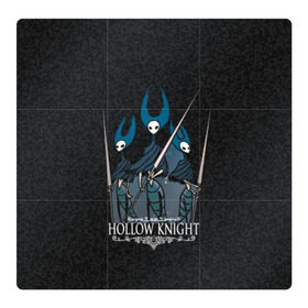 Магнитный плакат 3Х3 с принтом Hollow Knight (Богомол). , Полимерный материал с магнитным слоем | 9 деталей размером 9*9 см | 3d | cherry magic | hollow knight | mantis | богомол | игра | лорды | полый рыцарь | холлоу найт