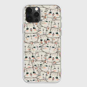 Чехол для iPhone 12 Pro Max с принтом Забавные котики , Силикон |  | Тематика изображения на принте: anime | cat | cute | funny | kitten | анимэ | забавный | кот | котёнок | котик | котэ | кошка | милый | прикольный