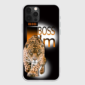 Чехол для iPhone 12 Pro Max с принтом Я Босс Im big boss , Силикон |  | big boss | кружка с леопардом
купить | купить футболку boss | купить футболку босс | подарок начальнику | стильная футболка | футболка с леопардом купить | я босс | я начальник