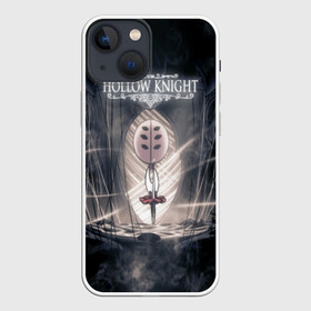 Чехол для iPhone 13 mini с принтом Hollow Knight. ,  |  | 3d | hollow knight | hornet | игра | полый рыцарь | текстура | холлоу найт