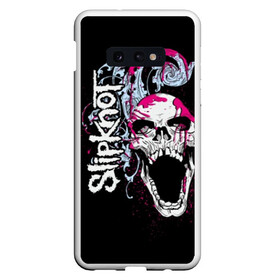 Чехол для Samsung S10E с принтом Slipknot , Силикон | Область печати: задняя сторона чехла, без боковых панелей | Тематика изображения на принте: band | corey taylor | jim root | metal | mick thomson | music | official | альтернативный | глэм | готик | гранж | метал | музыка | пост | рок | хард