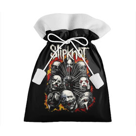 Подарочный 3D мешок с принтом Slipknot , 100% полиэстер | Размер: 29*39 см | Тематика изображения на принте: band | corey taylor | jim root | metal | mick thomson | music | official | альтернативный | глэм | готик | гранж | метал | музыка | пост | рок | хард