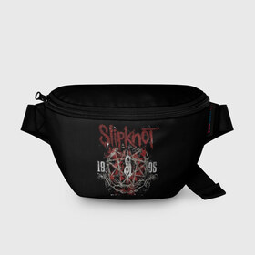 Поясная сумка 3D с принтом Slipknot , 100% полиэстер | плотная ткань, ремень с регулируемой длиной, внутри несколько карманов для мелочей, основное отделение и карман с обратной стороны сумки застегиваются на молнию | band | corey taylor | jim root | metal | mick thomson | music | official | альтернативный | глэм | готик | гранж | метал | музыка | пост | рок | слипкнот | хард