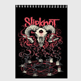 Скетчбук с принтом Slipknot , 100% бумага
 | 48 листов, плотность листов — 100 г/м2, плотность картонной обложки — 250 г/м2. Листы скреплены сверху удобной пружинной спиралью | band | corey taylor | jim root | metal | mick thomson | music | official | альтернативный | глэм | готик | гранж | метал | музыка | пост | рок | слипкнот | хард