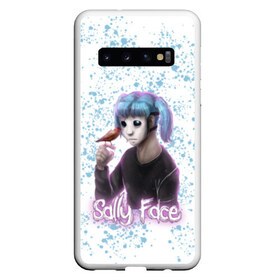 Чехол для Samsung Galaxy S10 с принтом Sally Face , Силикон | Область печати: задняя сторона чехла, без боковых панелей | Тематика изображения на принте: game | horror | larry | logo | mask | new | sally face | sf | ангел | боке | волосы | гизмо | девид | девочка | игра | казнь | ларри | лицемер | логотип | мальчик | маска | мрачная | на лице | надпись | призраки | розовый