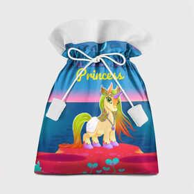 Подарочный 3D мешок с принтом Единорог принцессы , 100% полиэстер | Размер: 29*39 см | pony | грива | девочка | единорог | конь | копыта | красивая | лошадка | лошадь | милая | пони | природа закат | радуга