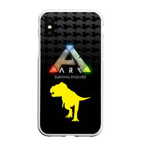 Чехол для iPhone XS Max матовый с принтом Ark Survival Evolved , Силикон | Область печати: задняя сторона чехла, без боковых панелей | Тематика изображения на принте: ark | ark survival evolved | evolved | survival | арк