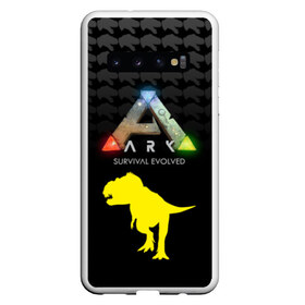 Чехол для Samsung Galaxy S10 с принтом Ark Survival Evolved , Силикон | Область печати: задняя сторона чехла, без боковых панелей | ark | ark survival evolved | evolved | survival | арк