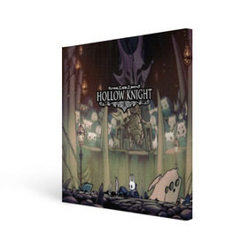 Холст квадратный с принтом HOLLOW KNIGHT , 100% ПВХ |  | game | games | hallownest | hollow knight | безымянный рыцарь | бои | враги | заброшенное королевство | игра | исследование | компьютерная игра | насекомые | персонаж | поиск | приключения | секреты