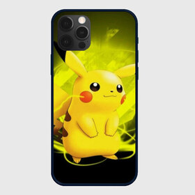 Чехол для iPhone 12 Pro Max с принтом Pikachu Pika Pika , Силикон |  | pika | pikachu | аниме | детская | детям | игры | молния | мышка | мышь | пика | пикачу | покемон | покемоны