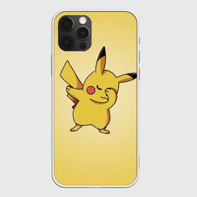 Чехол для iPhone 12 Pro Max с принтом Pikachu Pika Pika , Силикон |  | pika | pikachu | аниме | детская | детям | игры | молния | мышка | мышь | пика | пикачу | покемон | покемоны