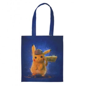 Сумка 3D повседневная с принтом Pikachu Pika Pika , 100% полиэстер | Плотность: 200 г/м2; Размер: 34×35 см; Высота лямок: 30 см | pika | pikachu | аниме | детская | детям | игры | молния | мышка | мышь | пика | пикачу | покемон | покемоны