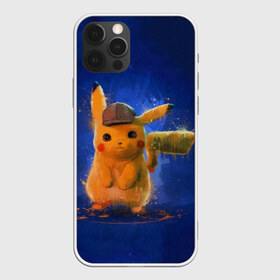 Чехол для iPhone 12 Pro Max с принтом Pikachu Pika Pika , Силикон |  | pika | pikachu | аниме | детская | детям | игры | молния | мышка | мышь | пика | пикачу | покемон | покемоны