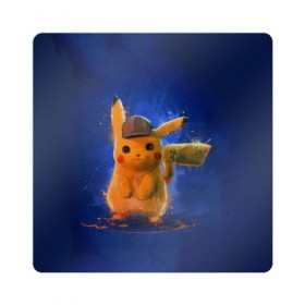 Магнит виниловый Квадрат с принтом Pikachu Pika Pika , полимерный материал с магнитным слоем | размер 9*9 см, закругленные углы | pika | pikachu | аниме | детская | детям | игры | молния | мышка | мышь | пика | пикачу | покемон | покемоны