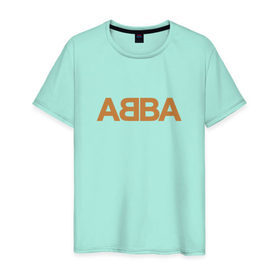 Мужская футболка хлопок с принтом ABBA , 100% хлопок | прямой крой, круглый вырез горловины, длина до линии бедер, слегка спущенное плечо. | абба | агнета | анни фрид | брур | бьорн | коллектив | музыка | швеция