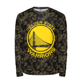 Мужской лонгслив 3D с принтом Golden State Warriors camo , 100% полиэстер | длинные рукава, круглый вырез горловины, полуприлегающий силуэт | golden state | golden state warriors | nba | warriors | баскетбол | голден стэйт | голден стэйт уорриорз | камуфляж | нба | спорт | уорриорз camo | хаки