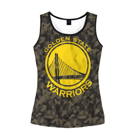 Женская майка 3D с принтом Golden State Warriors camo , 100% полиэстер | круглая горловина, прямой силуэт, длина до линии бедра | Тематика изображения на принте: golden state | golden state warriors | nba | warriors | баскетбол | голден стэйт | голден стэйт уорриорз | камуфляж | нба | спорт | уорриорз camo | хаки