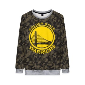 Женский свитшот 3D с принтом Golden State Warriors camo , 100% полиэстер с мягким внутренним слоем | круглый вырез горловины, мягкая резинка на манжетах и поясе, свободная посадка по фигуре | Тематика изображения на принте: golden state | golden state warriors | nba | warriors | баскетбол | голден стэйт | голден стэйт уорриорз | камуфляж | нба | спорт | уорриорз camo | хаки