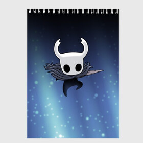 Скетчбук с принтом Рыцарь - HOLLOW KNIGHT , 100% бумага
 | 48 листов, плотность листов — 100 г/м2, плотность картонной обложки — 250 г/м2. Листы скреплены сверху удобной пружинной спиралью | game | games | ghosts | godmaster | hollow | hornet | knight | metroidvania | silksong | zote | гримм | зот | игра | игры | квиррел | найт | песня | полый | призраки | пустой | рыцарь | силксонг | холлоу | хорнет | шелк