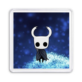 Магнит 55*55 с принтом Рыцарь - HOLLOW KNIGHT , Пластик | Размер: 65*65 мм; Размер печати: 55*55 мм | Тематика изображения на принте: game | games | ghosts | godmaster | hollow | hornet | knight | metroidvania | silksong | zote | гримм | зот | игра | игры | квиррел | найт | песня | полый | призраки | пустой | рыцарь | силксонг | холлоу | хорнет | шелк