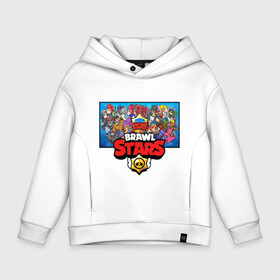 Детское худи Oversize хлопок с принтом BRAWL STARS | БРАВЛ СТАРС , френч-терри — 70% хлопок, 30% полиэстер. Мягкий теплый начес внутри —100% хлопок | боковые карманы, эластичные манжеты и нижняя кромка, капюшон на магнитной кнопке | android | brawl stars | bull | colt | games | mobile game | stars | берли | бо | брок | ворон | джесси | динамайк | дэррил | игры | кольт | леон | мобильные игры | мортис | нита | пайпер | пенни | поко | пэм | рикошет | спайк | тара | фрэн