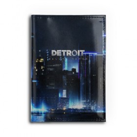 Обложка для автодокументов с принтом DETROIT:BECOME HUMAN , натуральная кожа |  размер 19,9*13 см; внутри 4 больших “конверта” для документов и один маленький отдел — туда идеально встанут права | action | ai | android | connor | dbhpk19 | detroit become human | game | rk 800 | rk 900 | андроиды | детектив | игра | игры | интерактивное кино | кара | коннор | логотип | маркус | роботы | фирменный стиль | экшн