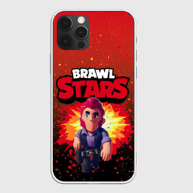 Чехол для iPhone 12 Pro с принтом Brawl Stars Colt , силикон | область печати: задняя сторона чехла, без боковых панелей | boom | brawl | brawl st | brawl stars | colt | logo | map | mobo | pattern | poco | shelly | stars | бравл | взрыв | игра | игры | карта | кольт | лого | мобильные игры | патерн | паттерн | поко | старс | шелли