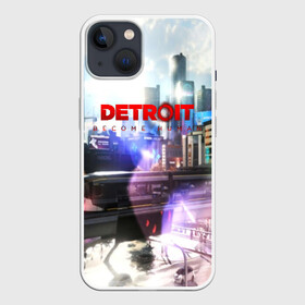 Чехол для iPhone 13 с принтом DETROIT:BECOME HUMAN ,  |  | action | ai | android | connor | dbhpk19 | detroit become human | game | rk 800 | rk 900 | андроиды | детектив | игра | игры | интерактивное кино | кара | коннор | логотип | маркус | роботы | фирменный стиль | экшн