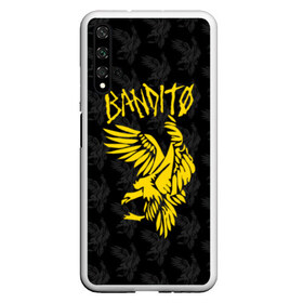 Чехол для Honor 20 с принтом TOP - BANDITO , Силикон | Область печати: задняя сторона чехла, без боковых панелей | Тематика изображения на принте: 21 pilots | 21p | bandito | blurryface | chlorine | joshua | music | ned | rock | top | trench | twenty one pilots | tyler | бандито | группа | музыка | нэд | рок | тренч