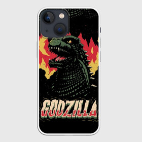 Чехол для iPhone 13 mini с принтом Годзилла ,  |  | godzilla | king of the monsters | годзила | годзилла 2 | король монстров