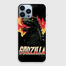 Чехол для iPhone 13 Pro Max с принтом Годзилла ,  |  | godzilla | king of the monsters | годзила | годзилла 2 | король монстров