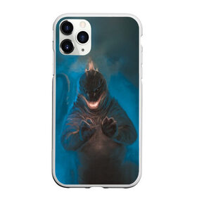 Чехол для iPhone 11 Pro Max матовый с принтом Blue , Силикон |  | godzilla | king of the monsters | годзила | годзилла 2 | король монстров