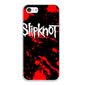 Чехол для iPhone 5/5S матовый с принтом Slipknot (2) , Силикон | Область печати: задняя сторона чехла, без боковых панелей | horror | music | not | rock | slipk | slipknot | кровь | музыка | рок | слипкнот | ужасы
