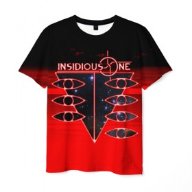 Мужская футболка 3D с принтом Красный океан , 100% полиэфир | прямой крой, круглый вырез горловины, длина до линии бедер | evangelion | insidious one | metal | nge | евангелион
