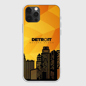 Чехол для iPhone 12 Pro Max с принтом DETROIT , Силикон |  | 3d | detroit | абстракция | город | детроит | дома | игра | квест | лого | логотип | надпись | приключения | стратегия | франция | эмблема