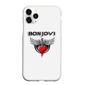 Чехол для iPhone 11 Pro Max матовый с принтом Bon Jovi , Силикон |  | bon jovi | бон джови | музыка | музыкальная группа | песни | рок | рок группа | рокгруппа