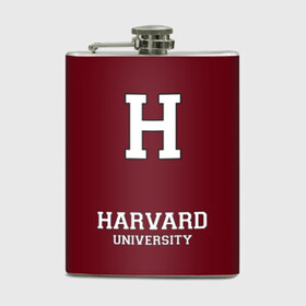 Фляга с принтом Harvard University_форма , металлический корпус | емкость 0,22 л, размер 125 х 94 мм. Виниловая наклейка запечатывается полностью | Тематика изображения на принте: harvard university | гарвард | колледж | образование | студенты | сша | университет | школа