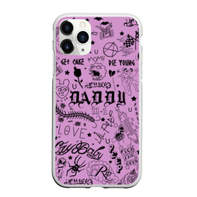 Чехол для iPhone 11 Pro матовый с принтом Lil Peep Tattoo , Силикон |  | come over when youre sober | cry baby | emo | hip hop | lil | lil peep | lil pip | lill pip | new school | tattoo | xxxtentacion | лил пип | реп | рэп | татуировки | татухи | хип хоп | хипхоп