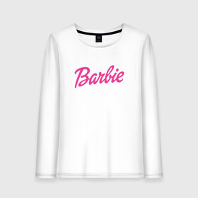 Женский лонгслив хлопок с принтом Barbie , 100% хлопок |  | bad | barbie | bratz | girl | princess | team | барби | братц | девочка | дочка | дочь | кукла | куколка | лого | логотип | любимая | невеста | подружка | прекрасная