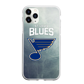 Чехол для iPhone 11 Pro матовый с принтом St Louis Blues , Силикон |  | nhl | st. louis blues | блюз | нхл | сент луиз | сент луис | сент луис блюз | тарасенко | хоккей | шайба