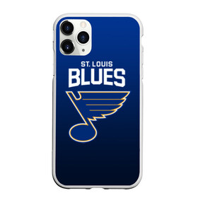 Чехол для iPhone 11 Pro матовый с принтом St Louis Blues , Силикон |  | nhl | st. louis blues | блюз | нхл | сент луиз | сент луис | сент луис блюз | тарасенко | хоккей | шайба