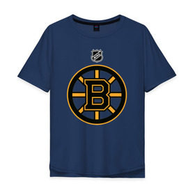 Мужская футболка хлопок Oversize с принтом Boston Bruins NHL , 100% хлопок | свободный крой, круглый ворот, “спинка” длиннее передней части | boston | boston bruins | hockey | nhl | бостон | бостон брюинз | кубок стенли | нхл | спорт | хоккей | шайба