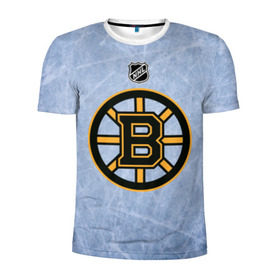 Мужская футболка 3D спортивная с принтом Boston Bruins , 100% полиэстер с улучшенными характеристиками | приталенный силуэт, круглая горловина, широкие плечи, сужается к линии бедра | boston | boston bruins | hockey | nhl | бостон | бостон брюинз | кубок стенли | нхл | спорт | хоккей | шайба