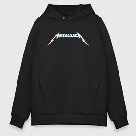 Мужское худи Oversize хлопок с принтом METALLICA GLITCH LOGO , френч-терри — 70% хлопок, 30% полиэстер. Мягкий теплый начес внутри —100% хлопок | боковые карманы, эластичные манжеты и нижняя кромка, капюшон на магнитной кнопке | matters metallica | music | nothing else | rock | trash metal | группа | музыка | музыканты | рок | трэш металл