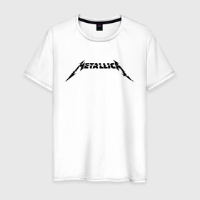Мужская футболка хлопок с принтом METALLICA , 100% хлопок | прямой крой, круглый вырез горловины, длина до линии бедер, слегка спущенное плечо. | matters metallica | music | nothing else | rock | trash metal | группа | музыка | музыканты | рок | трэш металл