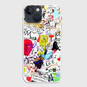 Чехол для iPhone 13 mini с принтом DG paint ,  |  | art | dg | dolcegabbana | font | graffity | heart | paint | trend | абстракция | краска | надписи | рисунок | сердце | шрифт