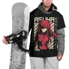 Накидка на куртку 3D с принтом Evangelion Asuka , 100% полиэстер |  | 2020 | amv | anime | eva | evangerion | lilith | meme | seiki | shin | адам | ангел | аниме | аска | ева | евангелион | лилит | манга | меха | синдзи | стиль
